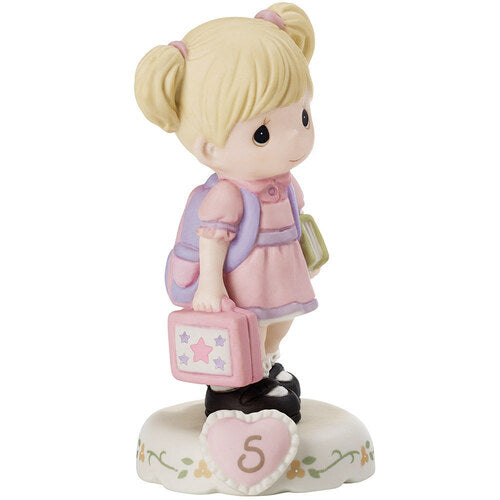 Growing In Grace, Age 5, Blonde Figurine