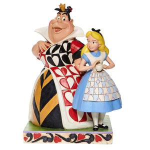 Disney Traditions by Jim Shore, Alice & Queen of Hearts, “Chaos and Curiosity”