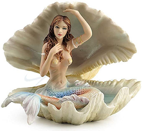 Unicorn Studio Mermaid Sitting In Seashell