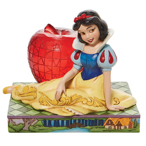 Disney Traditions by Jim Shore, Snow White & Apple, “A Tempting Offer”