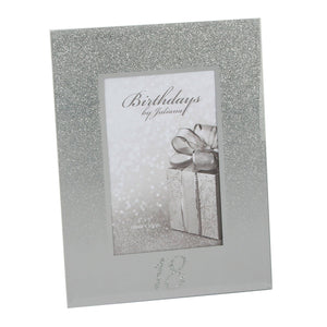 WIDDOP and Co. - Milestones Glitter Mirror Frame 4" x 6" - 18th