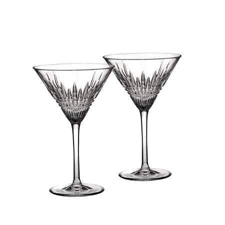 Lismore Diamond Martini Pair