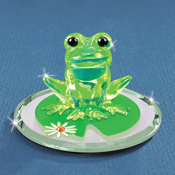 Glass Baron “Lily Pad Hopper Frog”
