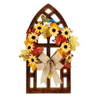 Plow & Hearth Artificial Flowers In Boat