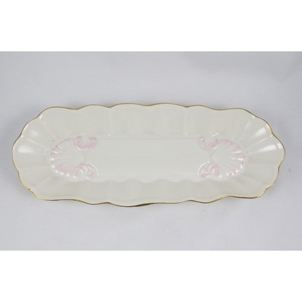 Belleek B2273 Geo Shell Mint Tray