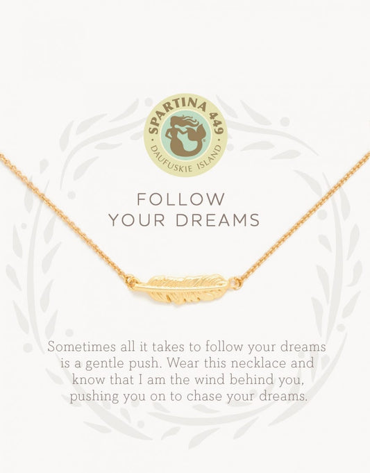 Spartina 449 Sea La Vie Necklace Follow Your Dreams