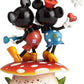 The World of Miss Mindy Mickey Mouse and Minnie Mouse Stone Resin Figurine