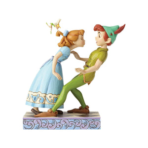Disney Traditions, “An Unexpected Kiss”,  Peter Pan, Wendy & Tink