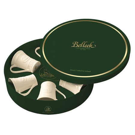 Belleek 4207 Classic Claddagh Set of 6