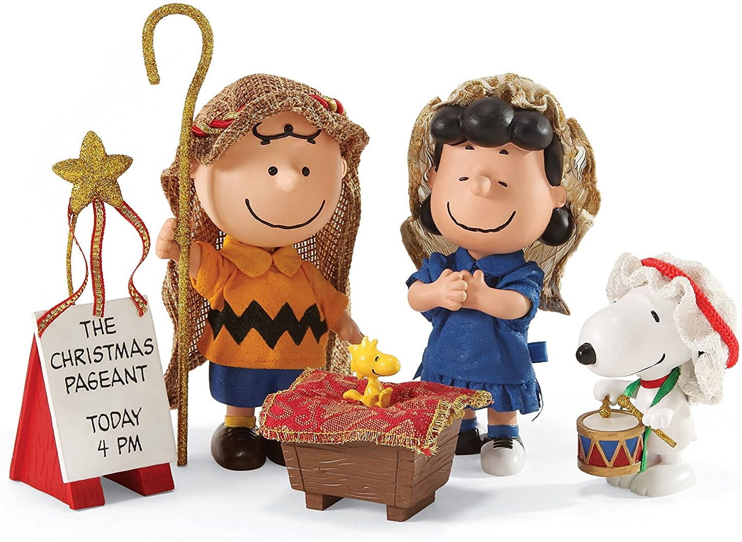Department 56 Peanuts The Christmas Pageant Figurine Set