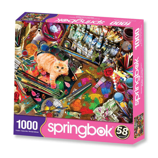 Unexpected Mews 1000 Piece Jigsaw Puzzle