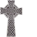 Celtic Knot Cross Auto Visor Clip