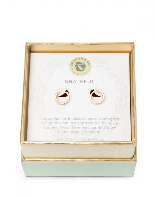 Spartina 449 Sea La Vie Grateful Earrings