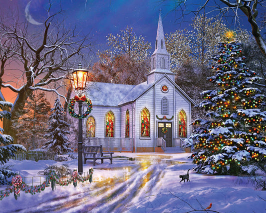 Winters Evening 1500 Piece Jigsaw Puzzle