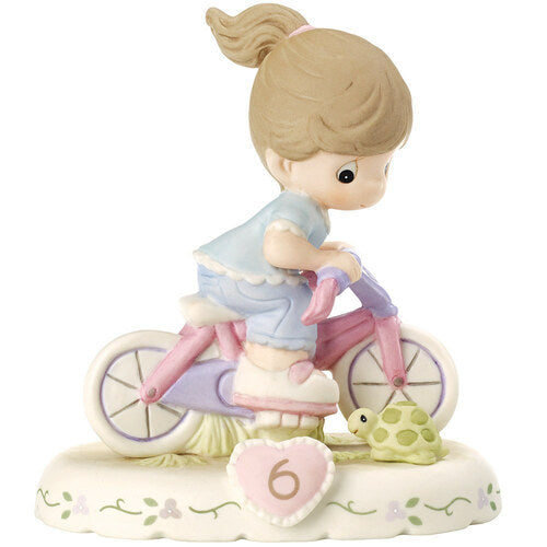 Growing In Grace, Age 6, Brunette Figurine