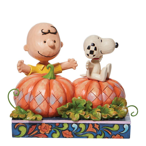 Jim Shore Peanuts “ Pumpkin Treats”