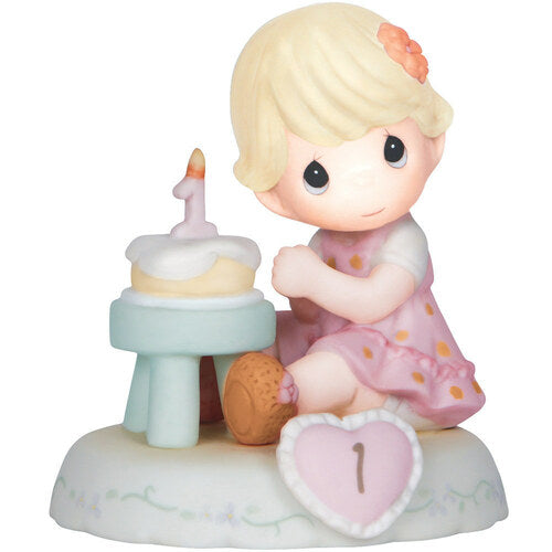Growing In Grace, Age 1, Blonde Figurine