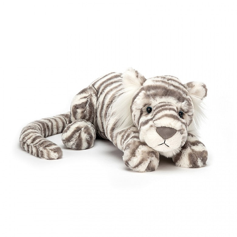 Jellycat Little Sacha Snow Tiger