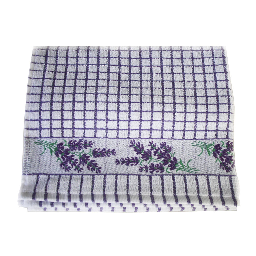 Samuel Lamont and Sons - Poli-Dri Jacquard Tea Towel - Lavender Sprig