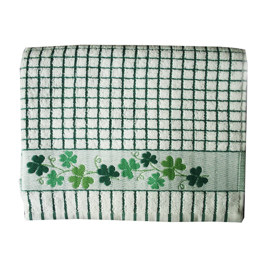 Samuel Lamont and Sons - Poli-Dri Jacquard Tea Towel - Shamrock Sprig