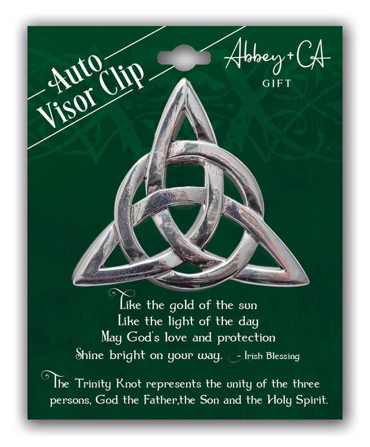 Abbey & CA Gift - Trinity Knot Visor Clip