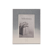 Load image into Gallery viewer, WIDDOP and Co. - Milestones Glitter Mirror Frame 4&quot; x 6&quot; - 16th
