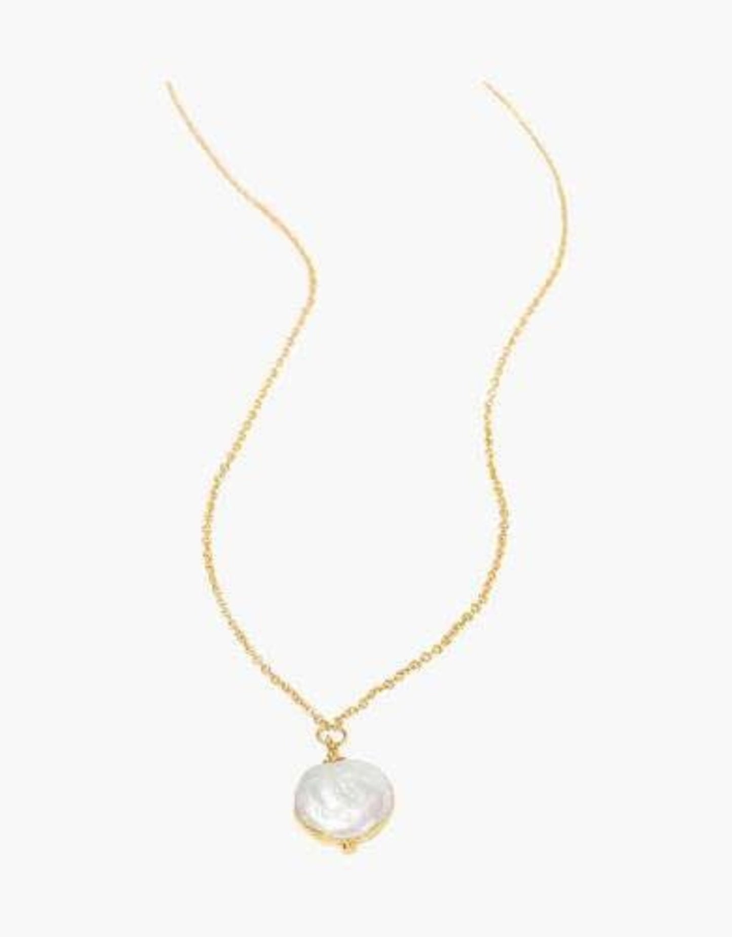 Spartina 449 Oh Shell Necklace - Over 40/Coin Pearl