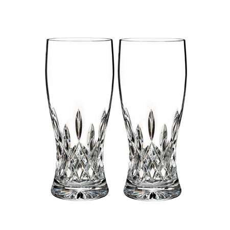 Waterford Lismore Connoisseur Pint Glasses Set of 2