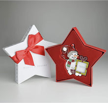 Load image into Gallery viewer, Bailey &amp; Brooke Sparkle Snowman Frame Ornament
