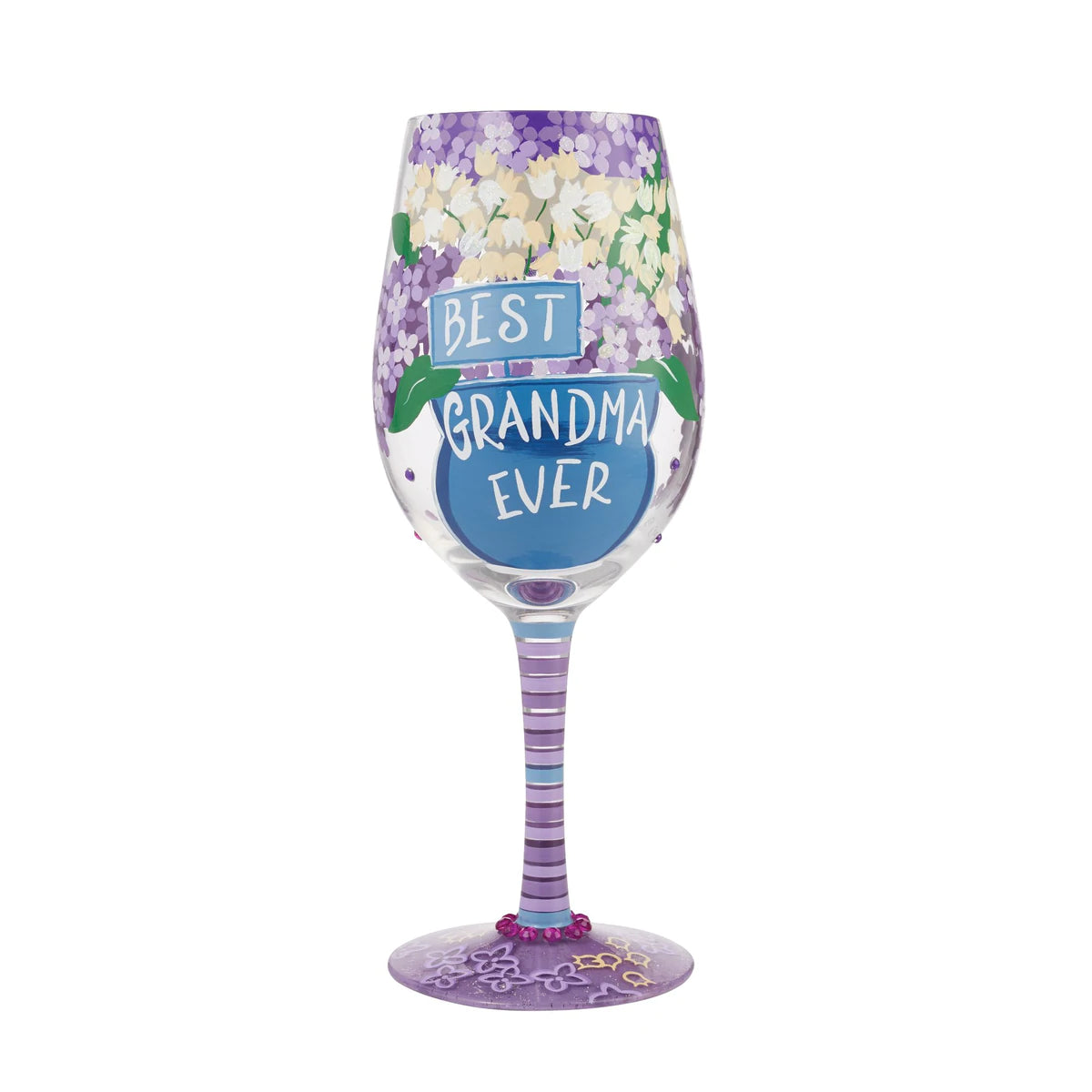 Lolita “Best Grandma Ever” Wine Glass