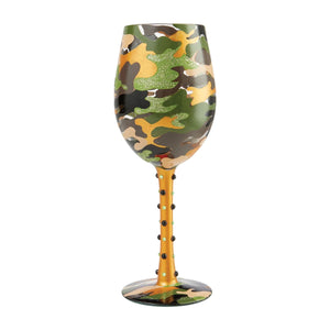 Lolita “Camo” 15oz Wine Glass Item #6007477