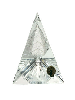 Waterford Happy Holidays Tree Sculpture Item #115034