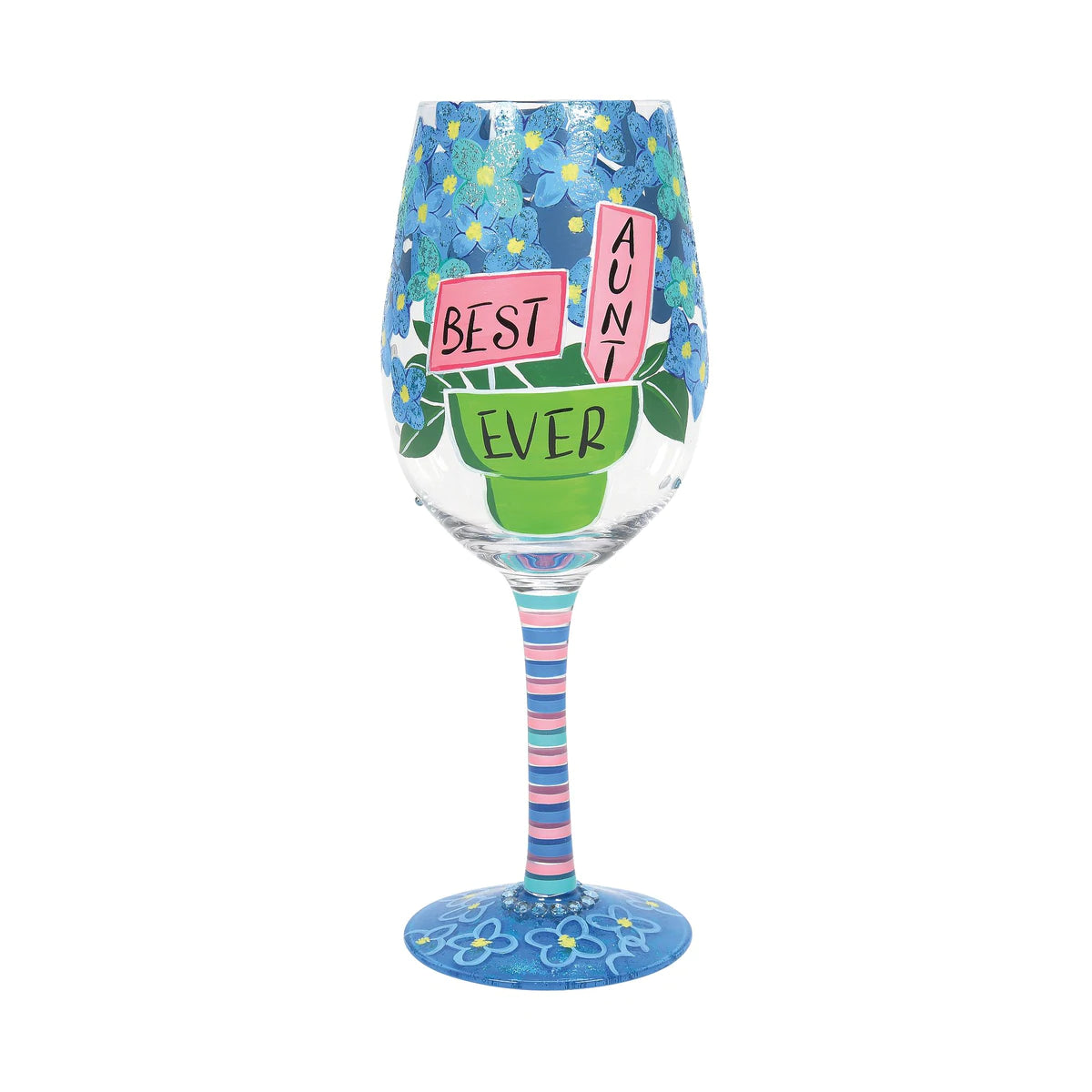 Lolita “Best Aunt Ever” Wine Glass