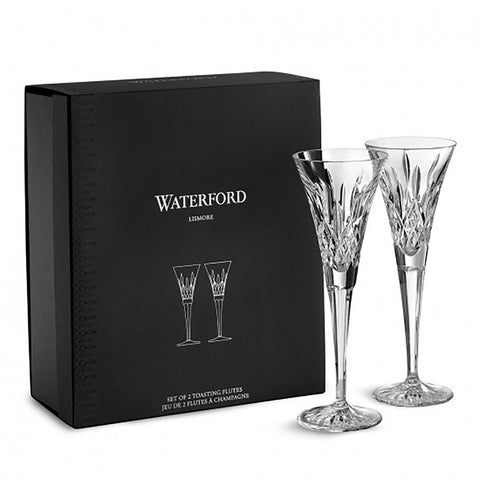 Waterford Lismore Toasting Flute Set