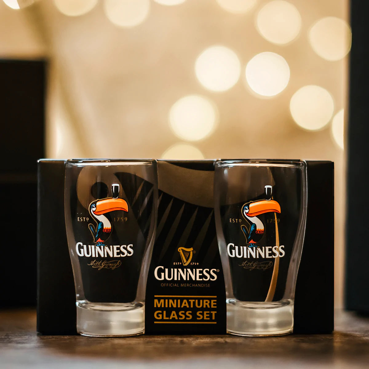 Guinness Toucan Mini Pint Glasses