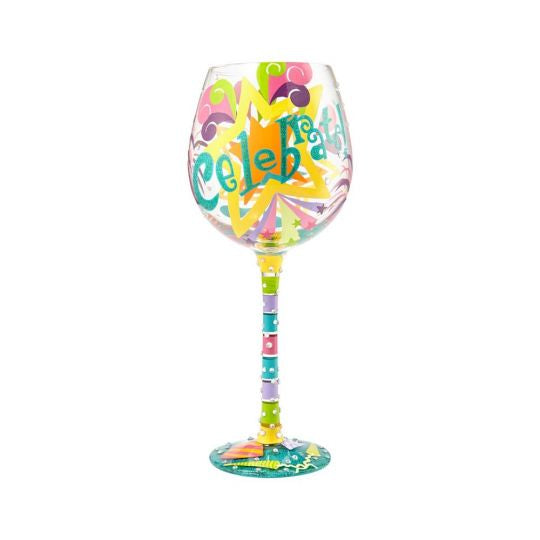 Lolita “Celebrate” 22oz Wine Glass Item #6000743
